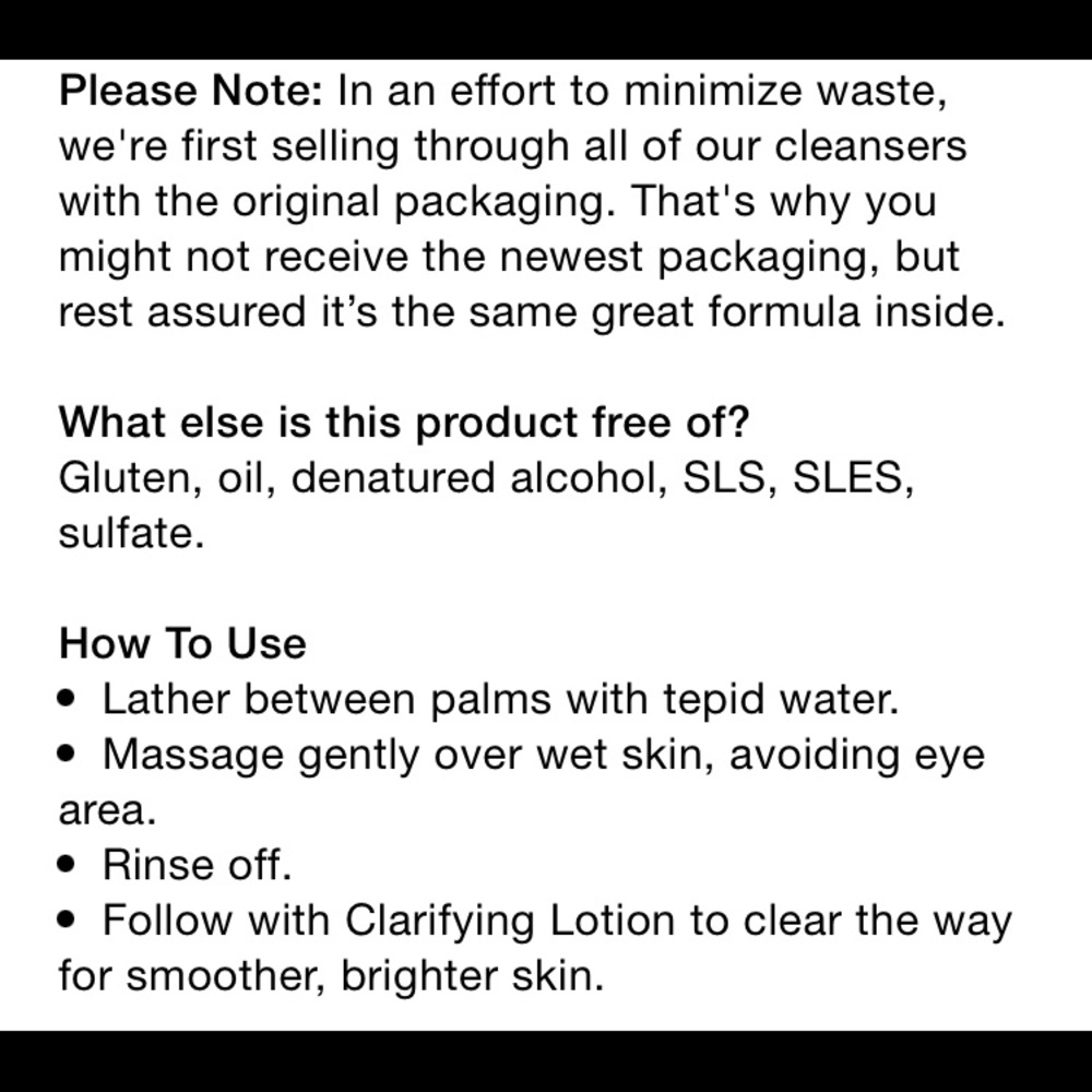 Clinique Rinse-Off Foaming Cleanser Mousse - Picture 3 of 5